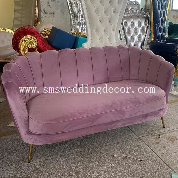 2 seater velvet sofa