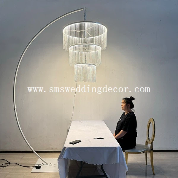 chandelier for wedding reception