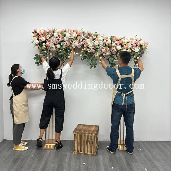wedding altar flower arrangements
