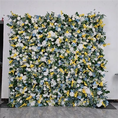 Bloem wanddecoratie voor bruiloft