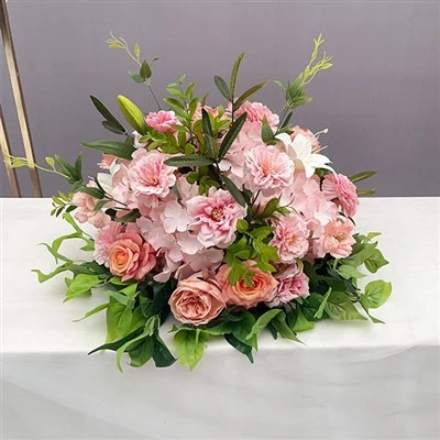 Roze en groen middelpunt