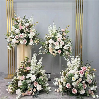 Rustieke bruiloft bloemen centerpieces