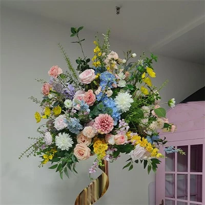 Rustieke huwelijksreceptie centerpieces