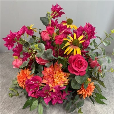 Zomer centerpieces bruiloft