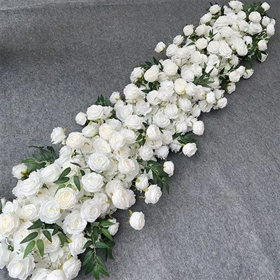 Wit en groen bloemdecor